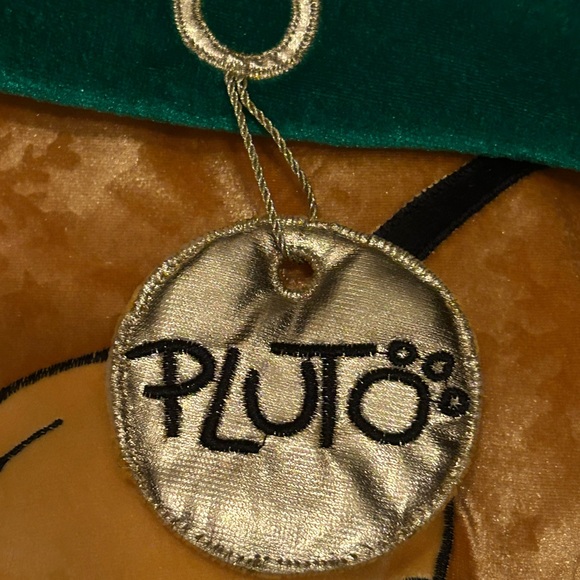 Rare VTG Disney Pluto Christmas Stocking